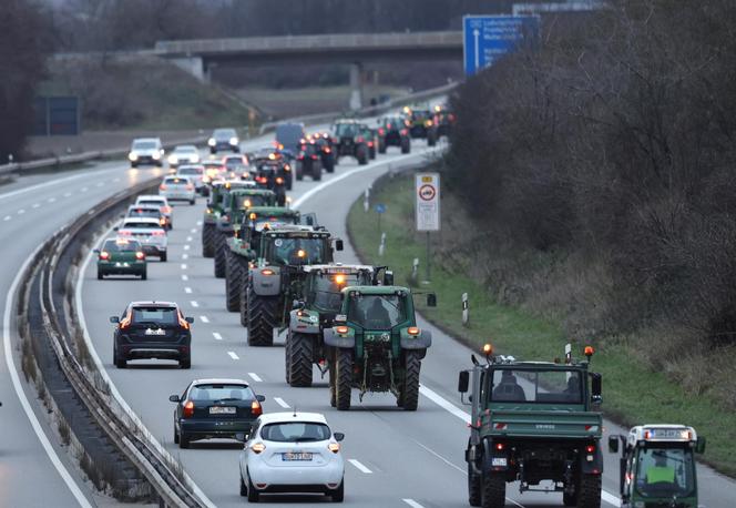 Strajk rolników w Niemczech