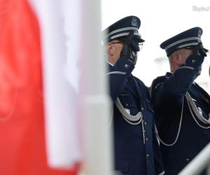 Uroczyste ślubowanie 69 nowych policjantów  w Oddziale Prewencji Policji w Katowicach