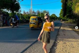 Marlena Muranowicz w kusym bikini w blasku afrykańskiego słońca. Marcin Mroczek zabrał żonę do Kenii