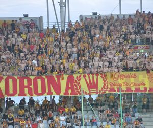Kibice na meczu Korona Kielce - Radomiak Radom. 8 sierpnia 2025
