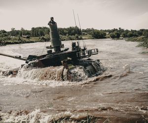 Czołgi K2 podczas ćwiczeń