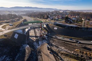 Węzeł Hałcnów na S1 (Suchy Potok) połączy dwie ekspresówki S1 z S52