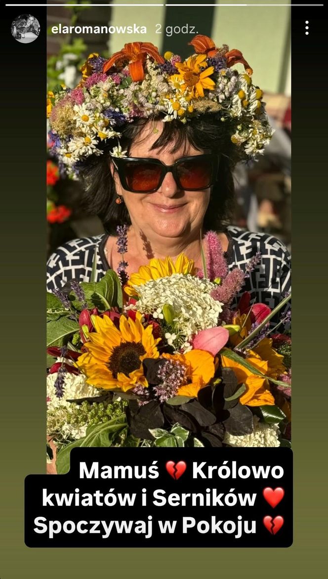Elżbieta Romanowska w żałobie. Nie żyje mama prowadzącej "Nasz nowy dom"