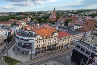 Olsztyn z lotu ptaka. Tak wygląda miasto z wieży ratuszowej!