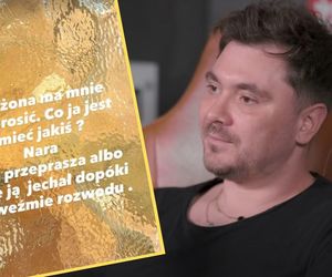 Daniel Martyniuk odgraża się żonie. Będę ją jechał, dopóki nie weźmie rozwodu. Żąda przeprosin!