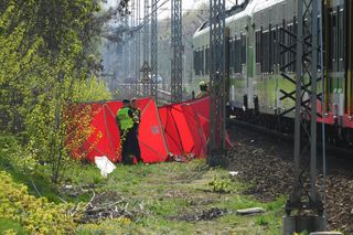 Tragedia w Ząbkach. Nie żyje pieszy. Wtargnął na tory w niedozwolonym miejscu