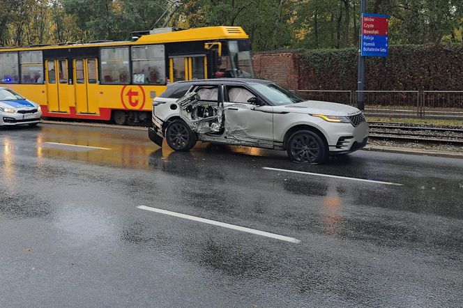 Wypadek na Woli. Sprawcy uciekli z miejsca zdarzenia