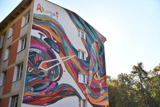 Mural na Bielanach