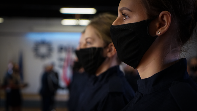 Pomorskie. Ślubowanie nowo przyjętych policjantów