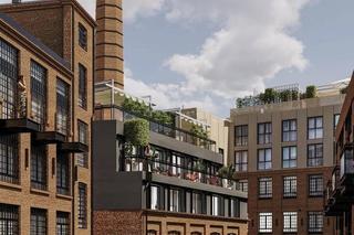 Lofty w Fabryce Jedwabiu w Łodzi, wizualizacja