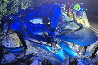 Śmiertelny wypadek pod Zgierzem. 20-latka nie żyje. Kierujący ranny