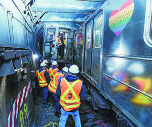 24 rannych w podziemnej kraksie