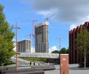 Rośnie najwyższy budynek mieszkalny w Katowicach. Zobacz!