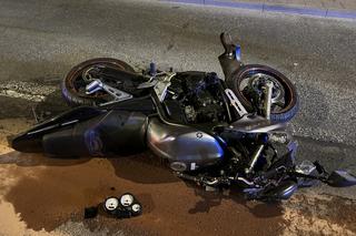 Śmiertelny wypadek na Bazyliańskiej. Nie żyje motocyklista