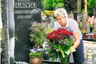 Anita Włodarczyk z lotniska pojechała na grób Kamili Skolimowskiej