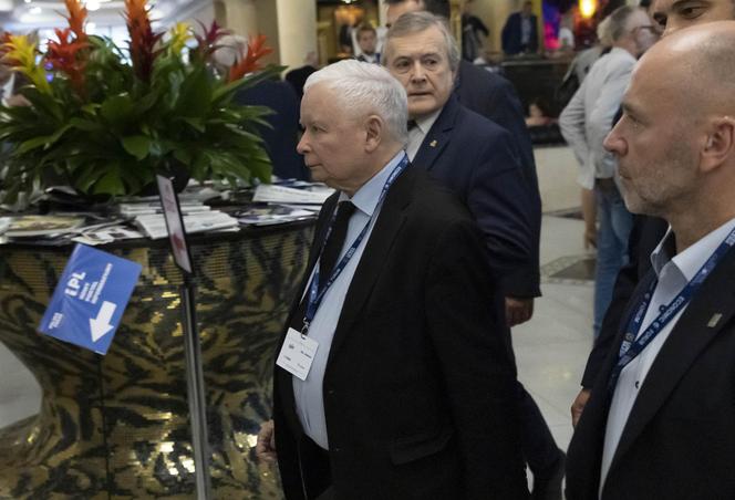 Jarosław Kaczyński, Piotr Gliński. Forum Ekonomiczne Karpacz 2022