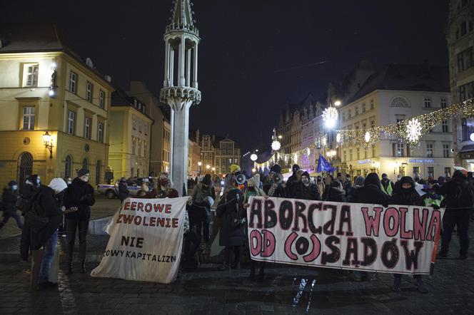 Protest we Wrocławiu