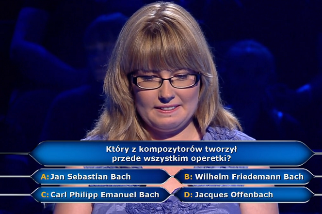 Który z kompozytorów tworzył głównie operetki? Odpowiedź na pytanie z Milionerów