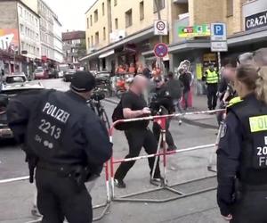 Strzelanina przed meczem Polska - Holandia. Strefa kibica w Hamburgu zamknięta, drastyczne wideo