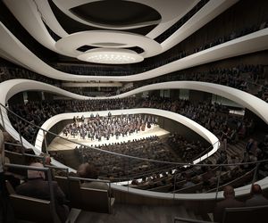 Sinfonia Varsovia – wizualizacje sali koncertowej