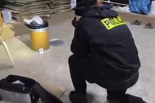 Nielegalna fabryka farmaceutyków pod Warszawą. Sprowadzali z Chin, wysyłali na Zachód