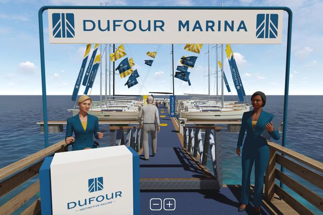 Wyjątkowa marina i wirtualny spacer po jachtach Dufour