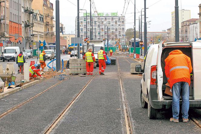 Tramwaje  wracają na Targową