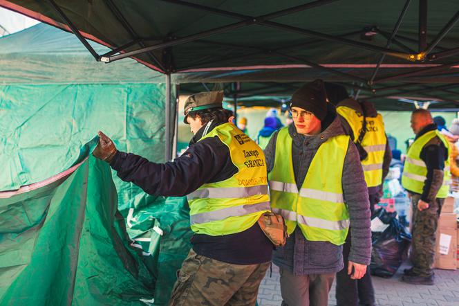 Harcerze z Siedlec aktywnie włączają się w pomoc uchodźcom w ramach kontyngentu humanitarnego ZHP "Zastęp Granica"