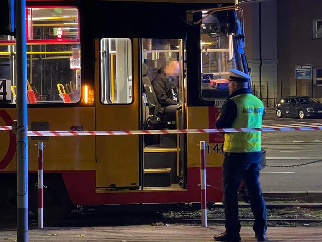 Śmiertelny wypadek na al. Waszyngtona. Tramwaj potrącił pieszego