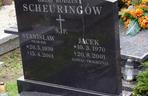 Tak wygląda grób męża Joannay Scheuring-Wielgus  