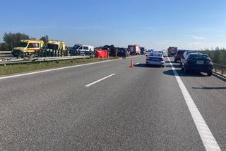 Śmiertelny wypadek na A4 na Podkarpaciu