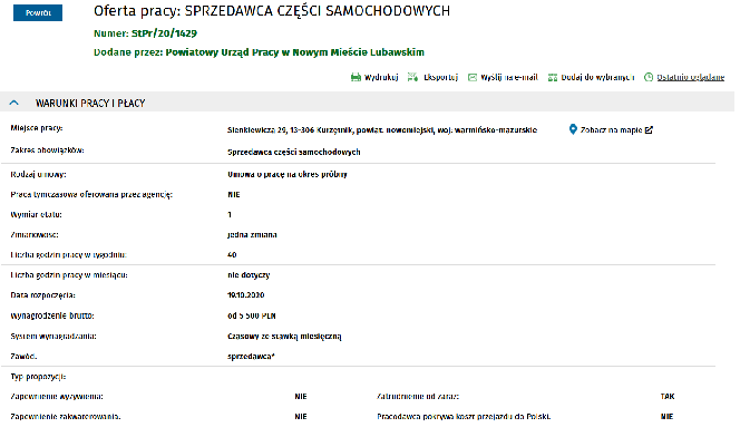 Praca w woj. warmińsko-mazurskim. Oferty z zarobkami powyżej 3 tys. złotych