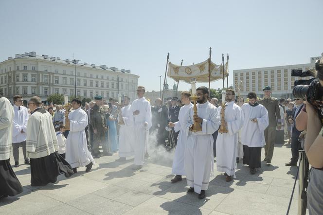 Centralna procesja w Warszawie na Boże Ciało 2023