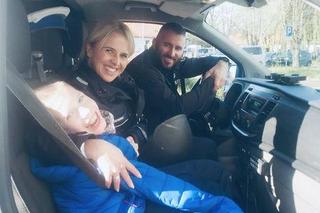 Olaf został najmłodszym policjantem w Małopolsce. Dzień 14. urodzin zapamięta na długo