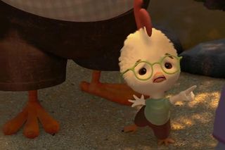 Kurczak Mały to pierwszy film dystrybuowany przez studio Disney w technice trójwymiarowej