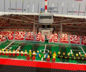 Stadion PGE Narodowy z klocków LEGO