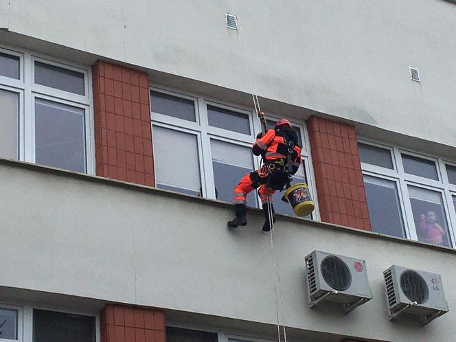 Alpiniści dla WOŚP w grudziądzki szpitalu