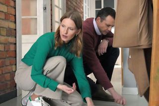 Barwy szczęścia odc. 3196. Bruno (Lesław Żurek), Jagoda (Karolina Rzepa)