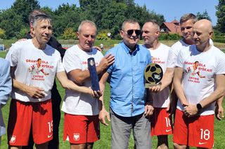 Srebrni z Barcelony zagrali dla Ryszarda Stańka. Legendarny medalista igrzysk walczy z chorobą, gwiazdy ściągnęły z odsieczą [GALERIA] 