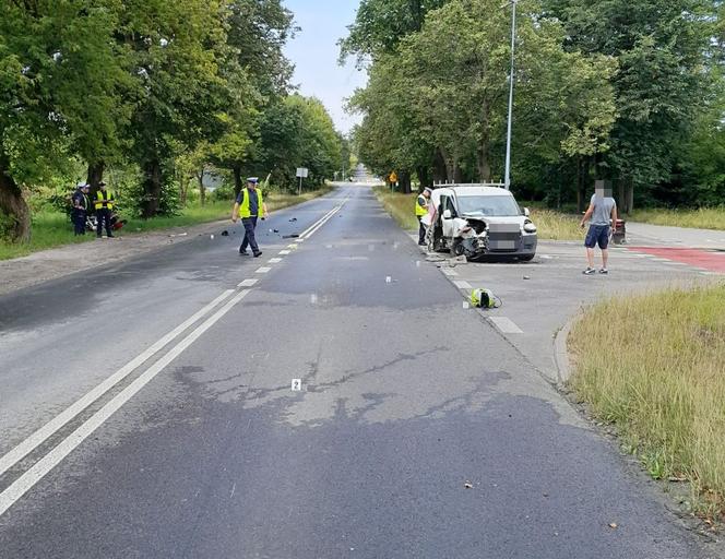 Tragiczny wypadek w Lublinie. Nie udał się uratować życia młodego motocyklisty  