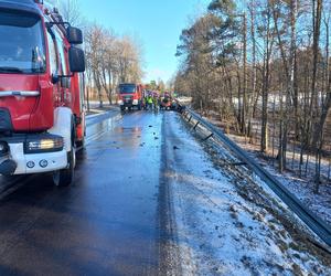 Śmiertelny wypadek na Mazurach. 24-letnia kobieta zmarła w szpitalu [ZDJĘCIA]