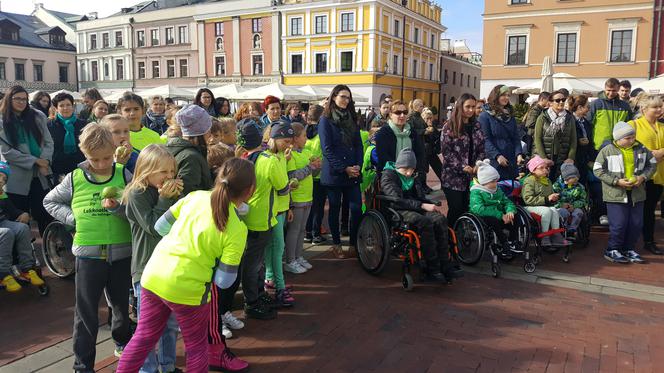 "I love green" na Rynku Wielkim w Zamościu