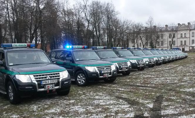 Mitsubishi Pajero Straży Granicznej