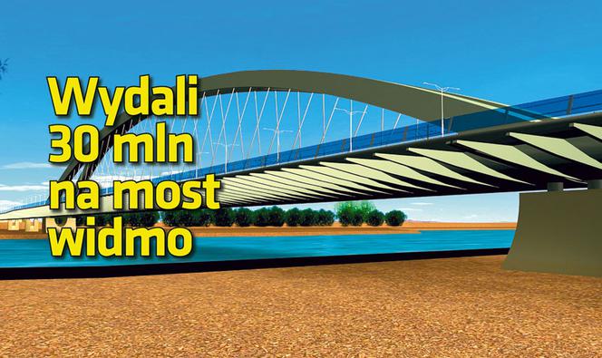 Wydali 30 mln na most widmo