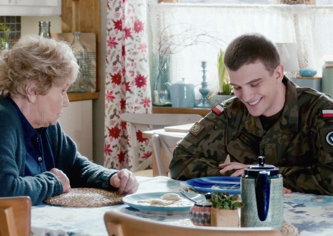 M jak miłość, odcinek 1864: Mateusz (Rafał Kowalski), Barbara (Teresa Lipowska)