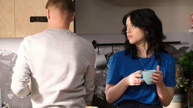 M jak miłość odc. 1811. Basia (Gabriela Raczyńska), Paweł (Rafał Mroczek)