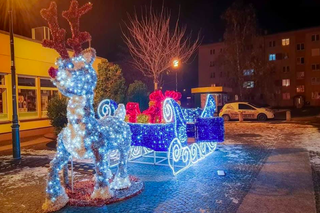 Iluminacje świąteczne w Żarach