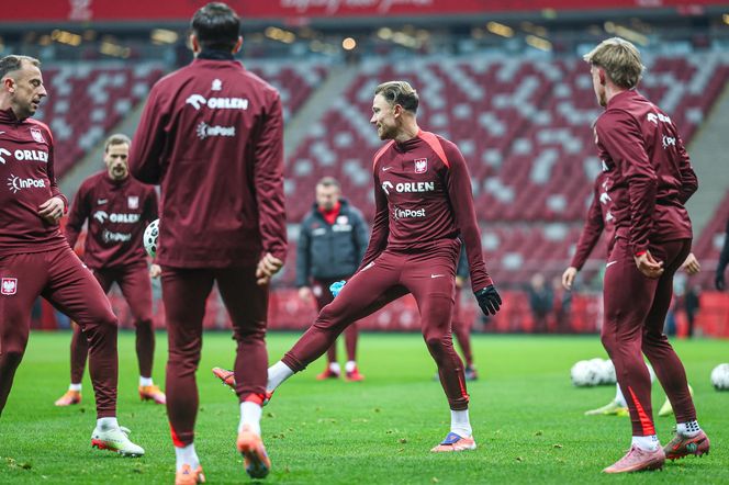 Trening Reprezentacji Polski w piłce nożnej