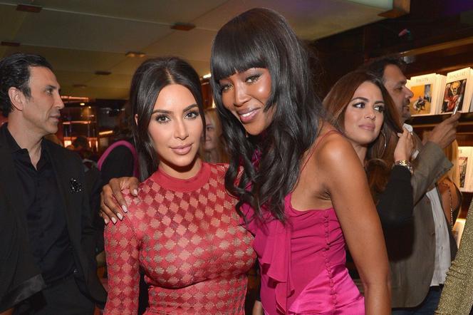 Kim Kardashian i Naomi Campbell (24.04)