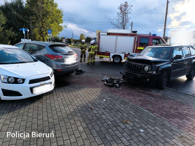 Wypadek w Świerczyńcu. Poszkodowane trzy osoby